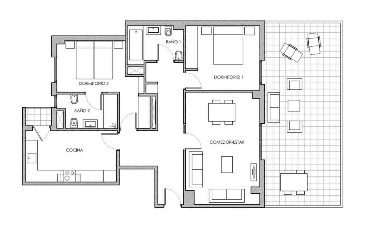 Apartament Atico Nuevo Con Terraza Peñiscola Zewnętrze zdjęcie